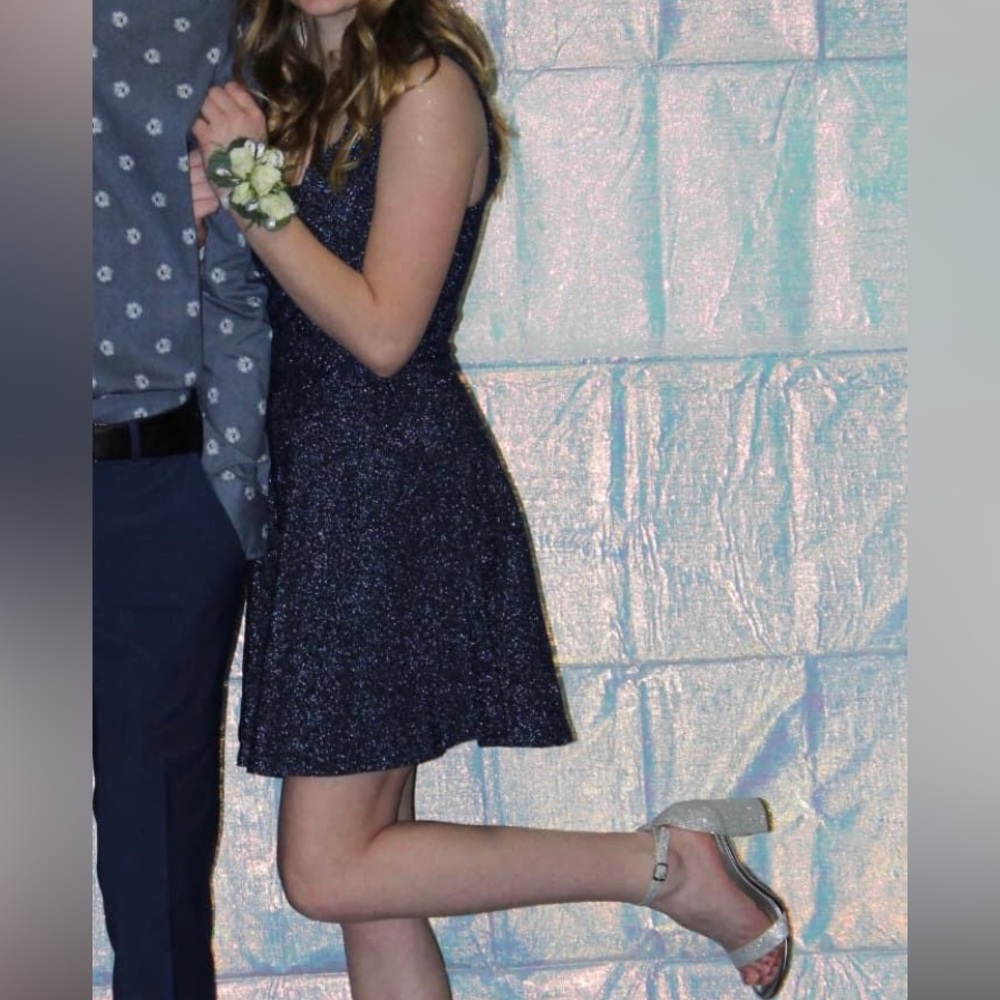 navy semi formal dress!